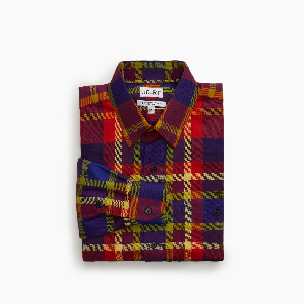 The Heaven Or Las Vegas Plaid Shirt | JCRT