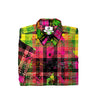 The Ragged Kingdom Mantra Plaid Short Sleeve Shirt