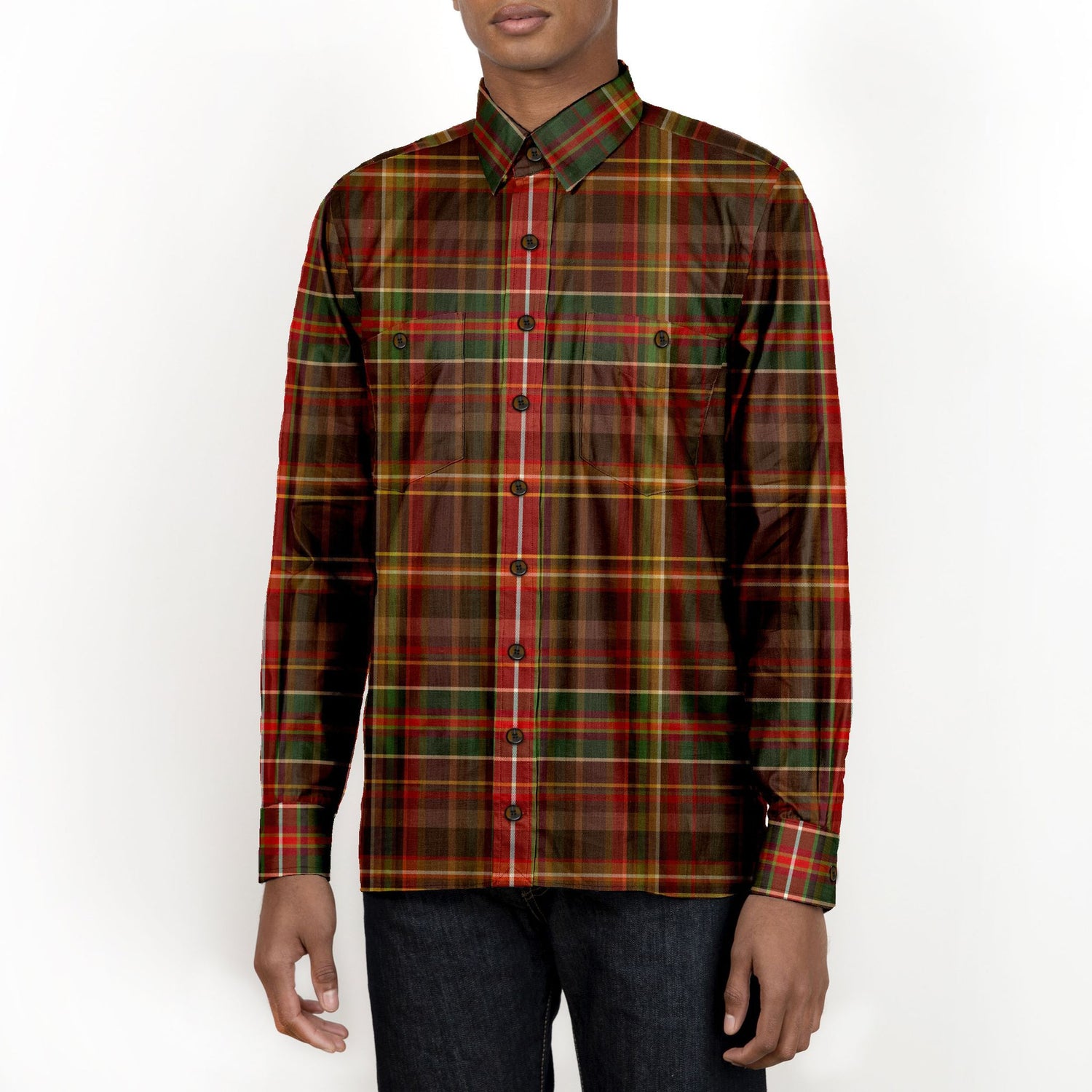 The Tabula Rasa Plaid Long Sleeve Shirt